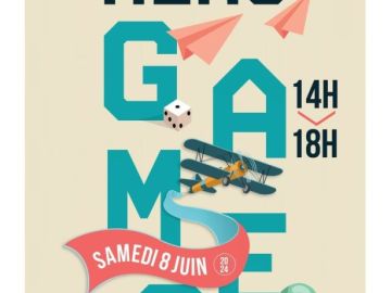 [JOURNEE JEUX DE SOCIETE – AERO’GAMES]

👉Le compte à rebours est lancé, samedi 8 juin de 14h à 18h c’est le départ de la journée jeux de société aéronautique...