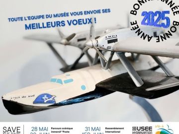 Chers visiteurs et amis,
L’équipe du Musée de l’Hydraviation vous présente ses meilleurs vœux pour l’année 2⃣0⃣2⃣5⃣ ! 

🎉2025 promet d'être une année...