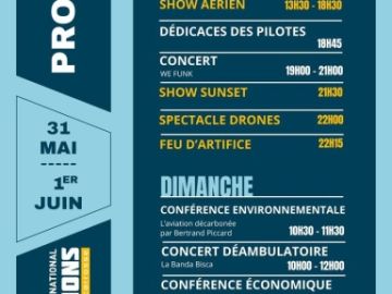 Le programme complet du Rassemblement International d’Hydravions de Biscarrosse 2025 ! ✈🌟
C’est le grand week-end qui approche ! Découvrez toutes les...