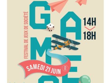 🚀 Décollage immédiat pour Aéro’Games, festival de jeux de société !
Le samedi 21 juin, venez jouer, construire, piloter et rêver d’aviation ✈️
Au programme...